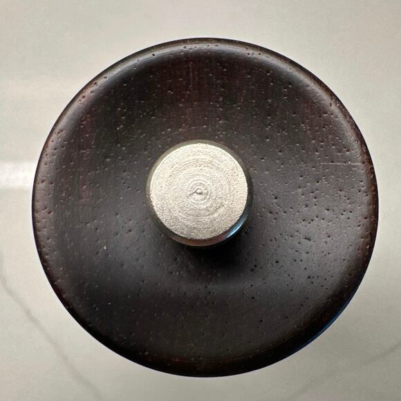 New Vintage Haenlein Winterthur Dark Wood Teak Pepper Mill Mid-Century Modern - Picture 3 of 8